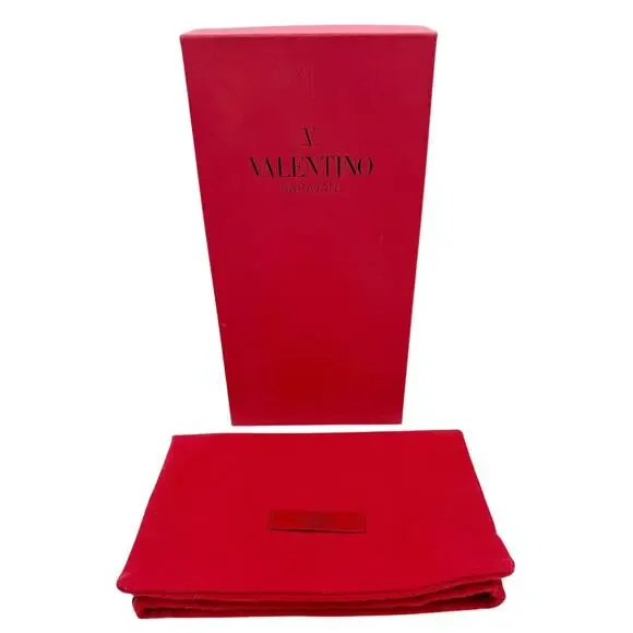 Valentino Garavani Rockstud Ballet Flat Shoes Nude Patent Leather Size 39 US 9 - Picture 14 of 15